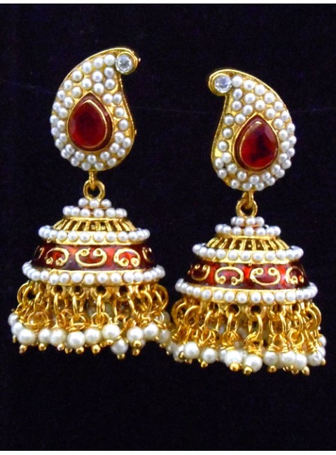 Polki Earrings